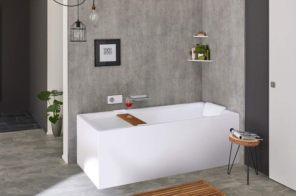 Акриловая ванна RIHO Still Square Elite R 180х80