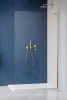 Перегородка для душа RADAWAY Modo SL II 75x200 R brushed gold