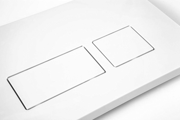 Кнопка смыва TONI ARTI Noche TA-0042 белый глянец