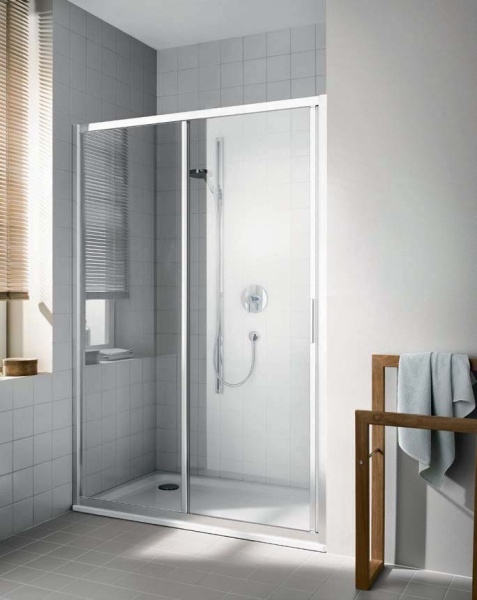Дверь в нишу или комбинации KERMI Cada XS раздвижная 130x200 L