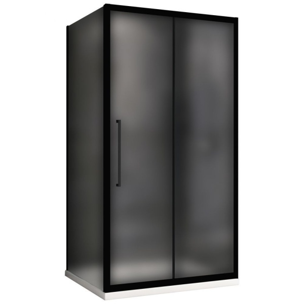 Душевое ограждение ABBER Schwarzer Diamant AG30150BMH-S70BM 150x70x195 стекло матовое
