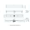 Дренажный канал BERGES C1 Norma 50 матовый черный
