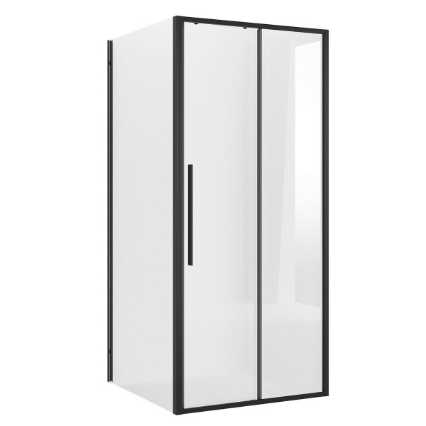 Душевое ограждение NIAGARA Nova NG-84-9AB-A100B-34 прямоугольное 100x90x195 профиль черный матовый