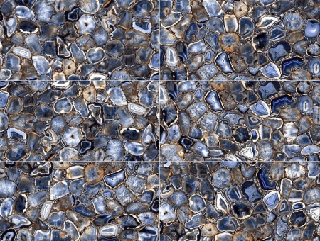 Rock Azul High Gloss Staro керамогранит синий полированный зеркальный 60х120 см