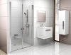 Дверь в нишу RAVAK Chrome CSDL2-110 110х195 прозрачное, профиль полированный
