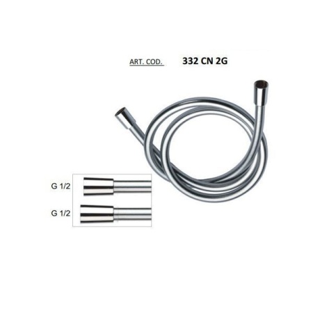 Душевой шланг REMER 332CN2G150BG золото шлифованное