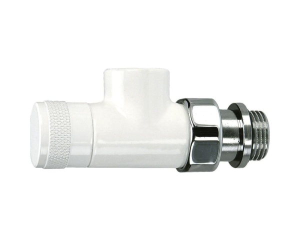 Клапан запорный осевой KZTO Tondera 1/2" M30x1,5 0671-1500VC0A белый