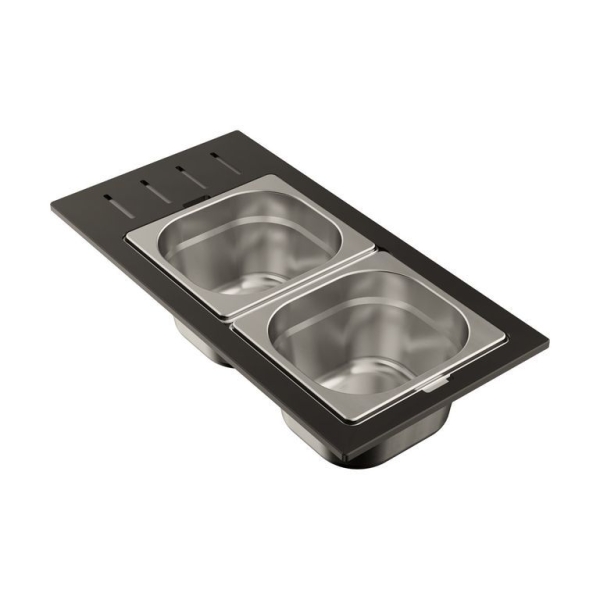 Контейнер OMOIKIRI DC-02-2-IN нержавеющая сталь