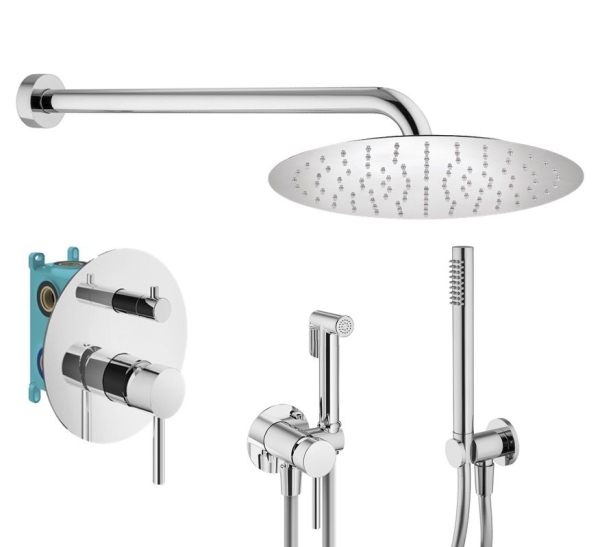 Душевой комплект PLUMBERIA Ixo KITZXO18CR