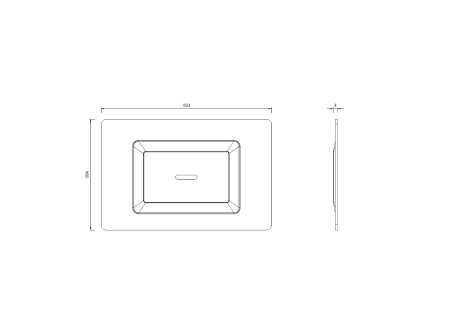 Мыльница для полки BOHEME Space 10966-NB-SOAP Nickel Brush