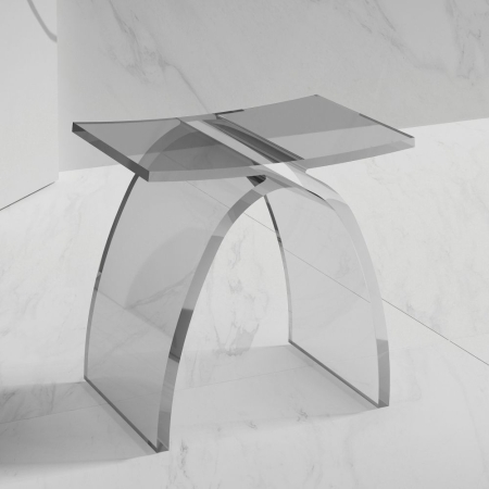 Сидение для ванной ABBER Kristall прозрачный