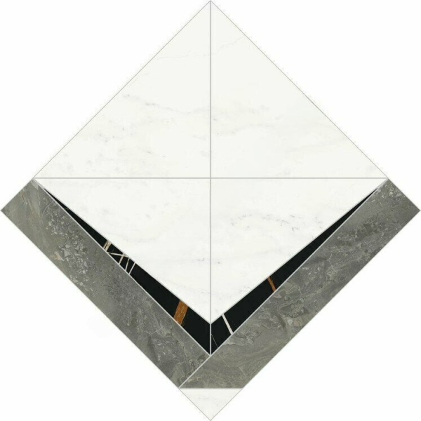Charme Deluxe Floor Project Микеланжело Интарсио декоративная вставка Italon 56,4x56,4см