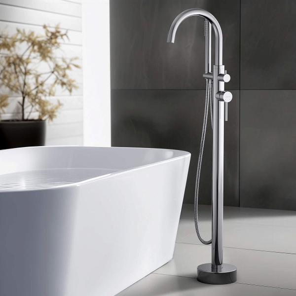 Смеситель для ванны АКВАТЕК Европа AQ1345CR