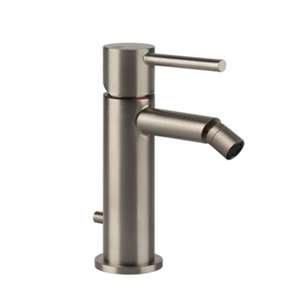 Смеситель для биде GESSI Via Tortona с донным клапаном 18607#149 никель брашированный