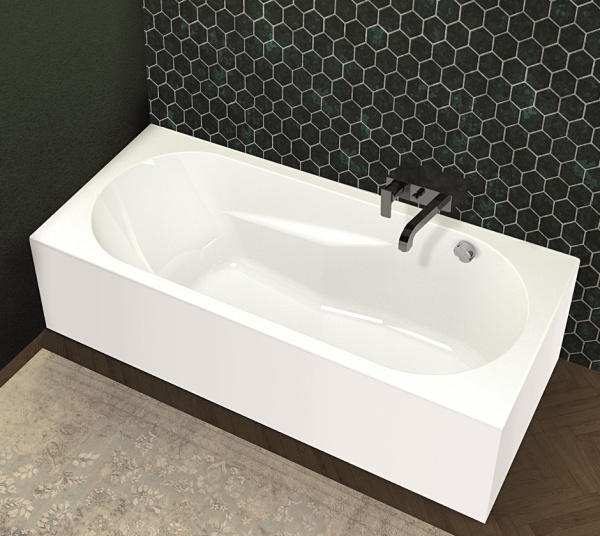 Акриловая ванна RIHO Lazy Plug & Play 180х80 R