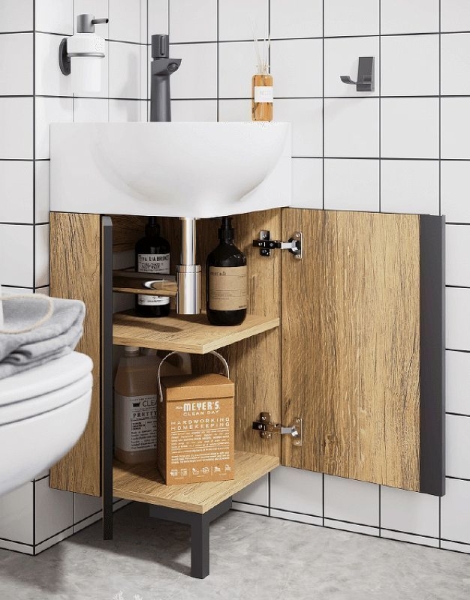 Комплект мебели AQWELLA Porto дуб балтийский