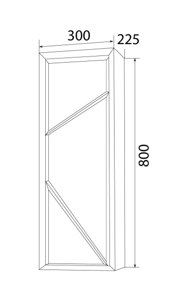 Пенал MARKA ONE Seattle 30 R Blue marble