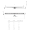 Дренажный канал MCH Slim Line CH 1100 SL