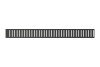 Решетка ALCAPLAST PURE-650BLACK матовая