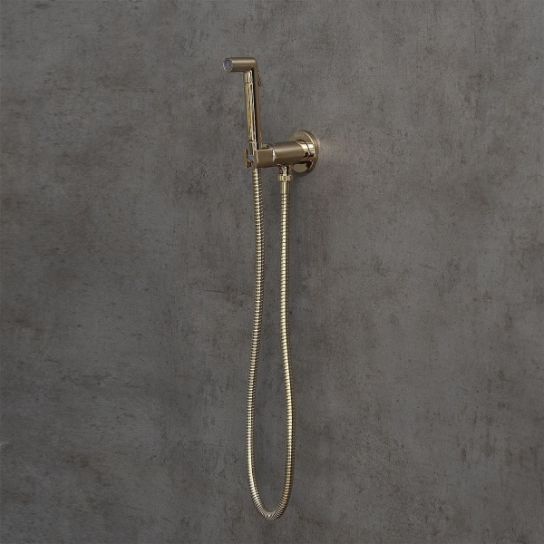 Гигиенический душ LEMARK Solo со смесителем LM7171G золото