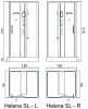 Душевая кабина ACQUAZZONE Helena 120SL-R 120x90x220