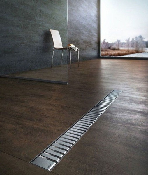 Решетка ALCAPLAST Line 1050L глянцевая