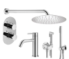 Душевой комплект PLUMBERIA Ixo KITZXOT18CR53