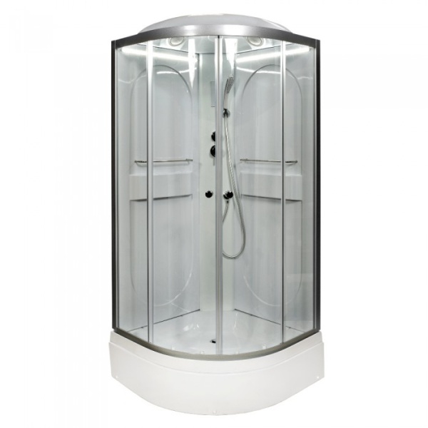 Душевая кабина DETO L510 LED 100x100x215