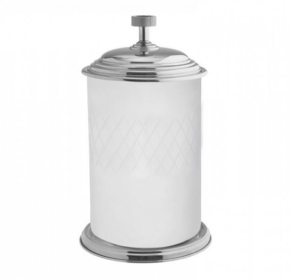 Ведро BOHEME Royale Cristal 10934-CR-B Chrome/Black