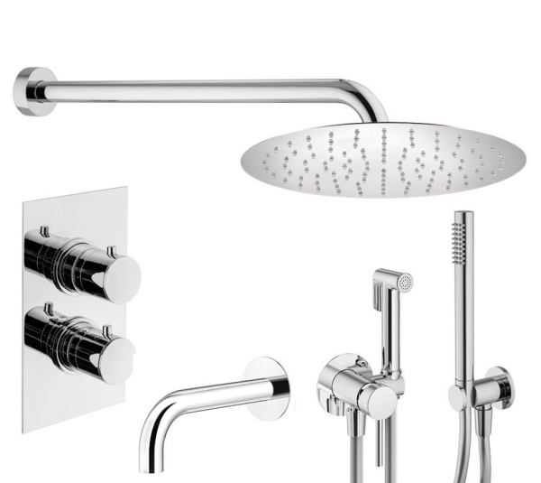 Душевой комплект PLUMBERIA Ixo KITZXOT19QCR260