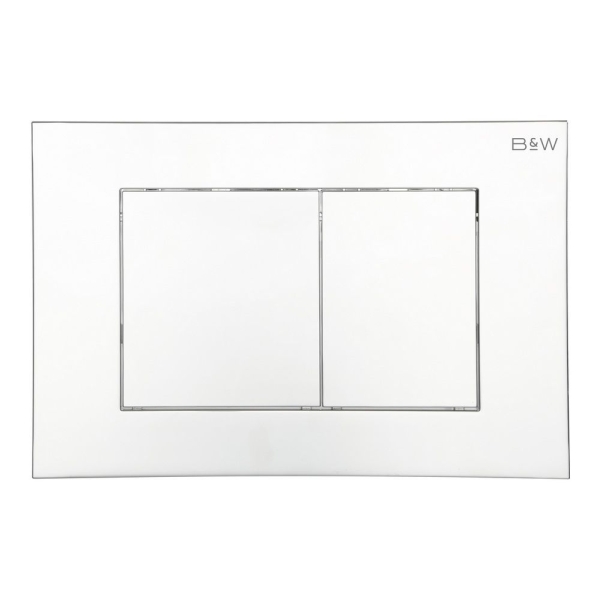 Кнопка смыва BLACK&WHITE Universe WPI-09533 Bright Chrome