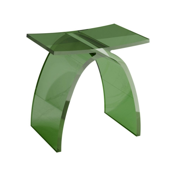 Сидение для ванной ABBER Kristall зеленый