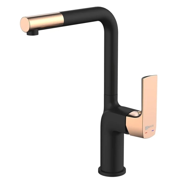 Смеситель для кухни LEMARK Ursus с поворотным изливом LM7261BLR