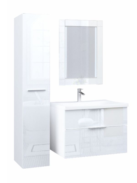 Тумба с раковиной MARKA ONE Idalgo 75 Pure White