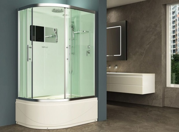 Душевая кабина ESBANO ES-129 CRB R 90х120х210
