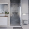 Дверь в нишу NIAGARA Nova 100х195 L стекло шиншилла