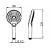 Ручной душ AQUAME AQM8510CR