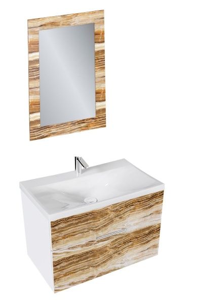 Комплект мебели MARKA ONE Idalgo 75 Onyx