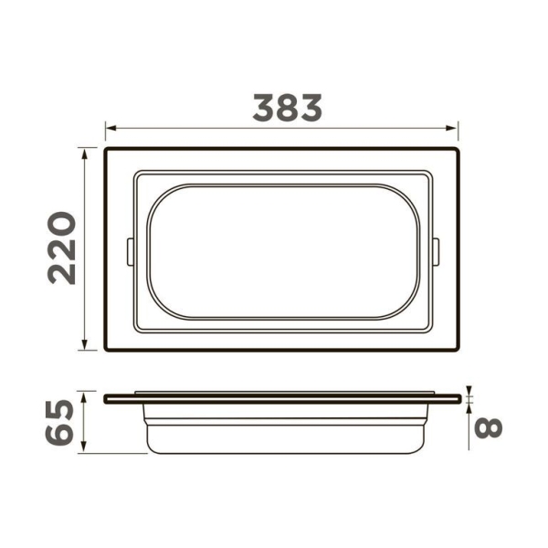 Контейнер OMOIKIRI DC-05-1-GB графит