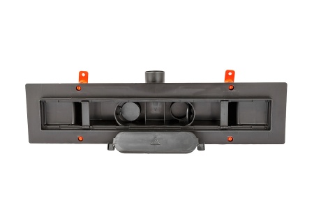 Дренажный канал MCH Basic CH 550 BC с решеткой и бок. сливом, D40 черный