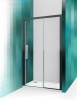 Дверь в нишу ROTH Exclusive Line ECD2P 140х205 R профиль black elox
