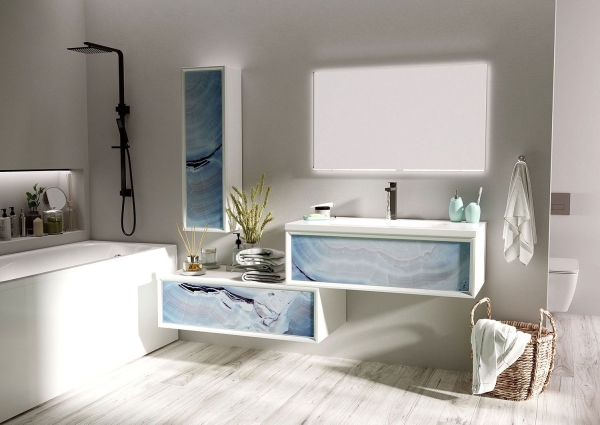 Пенал MARKA ONE Milacco 30 R Blue marble