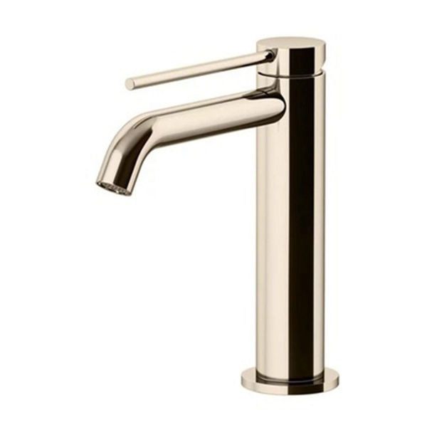 Смеситель для раковины GATTONI Circle Two с донным клапаном 9144/91NS никель