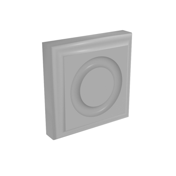 Розетка ALBERO винил 90 платина