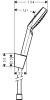 Набор для душа HANSGROHE Crometta 26567400