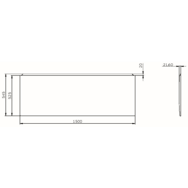 Панель фронтальная для ванн AM.PM X-Joy 150