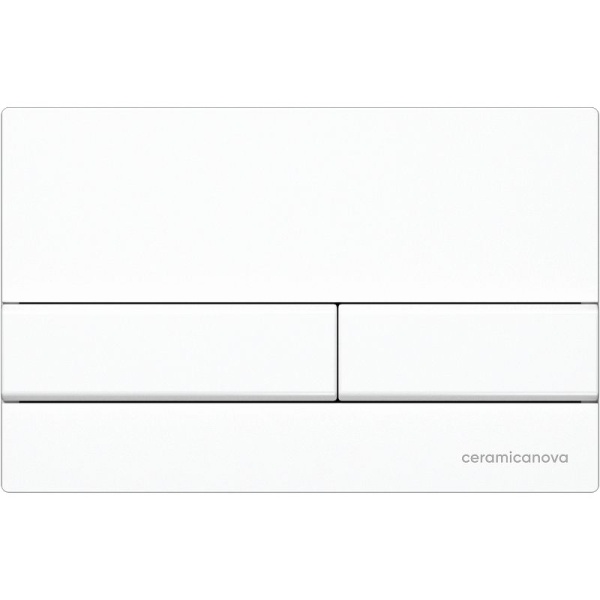 Комплект CERAMICA NOVA Envision + Play с сиденьем с микролифтом, кнопка Flat белая