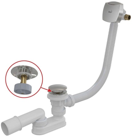 Слив-перелив ALCAPLAST A508CKM-80