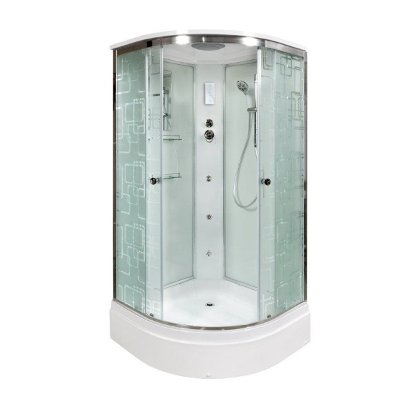 Душевая кабина AVACAN ЕМ2710 G E 100x100x220