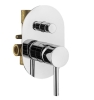 Встраиваемый смеситель PLUMBERIA Ixo KIT1001CR